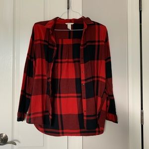 red and black flannel